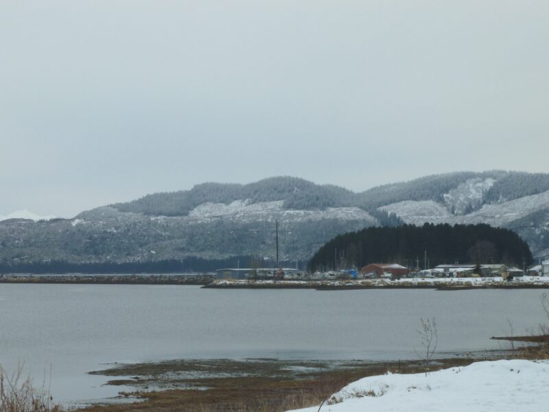 Part of the community waterfront seen in 2012 in Hoonah, Alaska. (Courtesy photo/Department of Commerce, Community and Economic Development; Division of Community and Regional Affairs’ Community Photo Library)