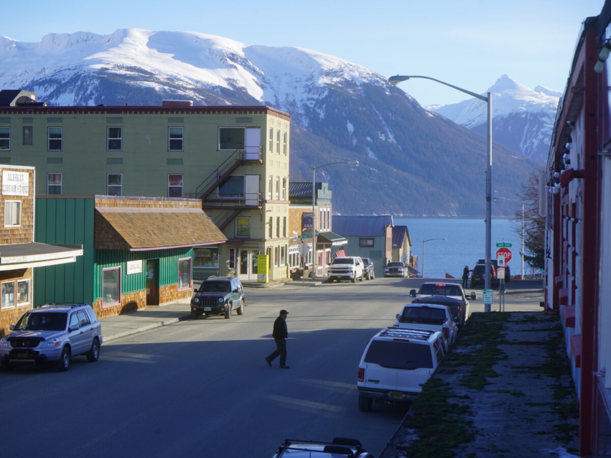 Haines Alaska on Feb. 15, 2024. (Lex Treinen/Chilkat Valley News)