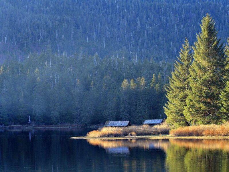 The Ward Lake Recreation Area in the Tongass National Forest. (U.S. Forest Service photo)