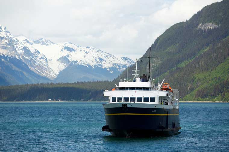 The MV LeConte ferry. (Courtesy/Alaska Department of Transportation & Public Facilities)