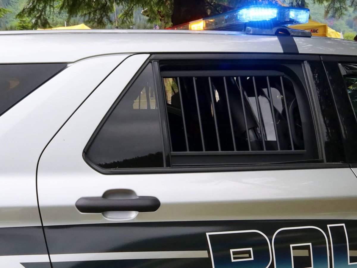 A Juneau police cruiser is seen in this undated file photo. Juneau police recently arrested a man and charged him with sexually abusing a teenager in both Haines and Juneau. (Mark Sabbatini / Juneau Empire file photo)