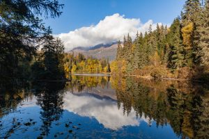 Rashah McChesney/Chilkat Valley News Mosquito Lake on Sunday, September 29, 2024, near Haines, Alaska.