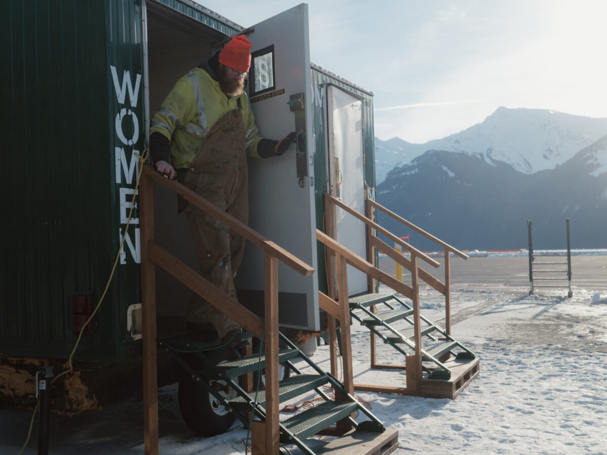 Alaska Seaplanes terminal relying on temporary toilets after septic troubles