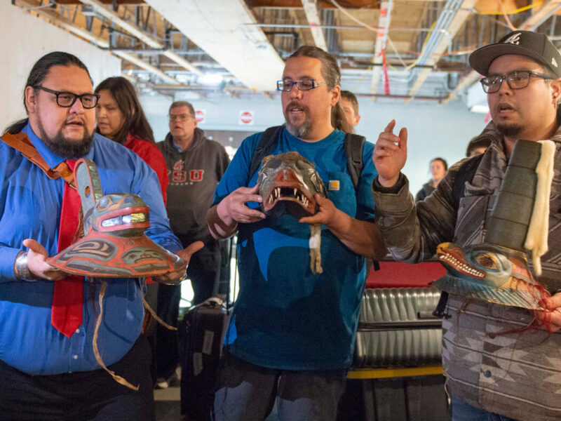 Sitka Tribe repatriates historic clan items