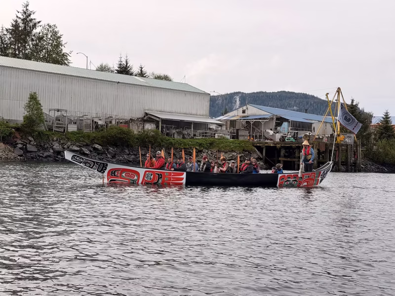 Juneau welcomes canoes ashore Tuesday ahead of 2026 Celebration’s opening