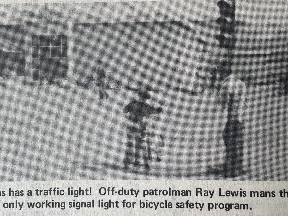 This Week in History: local projects and a traffic light for cyclists