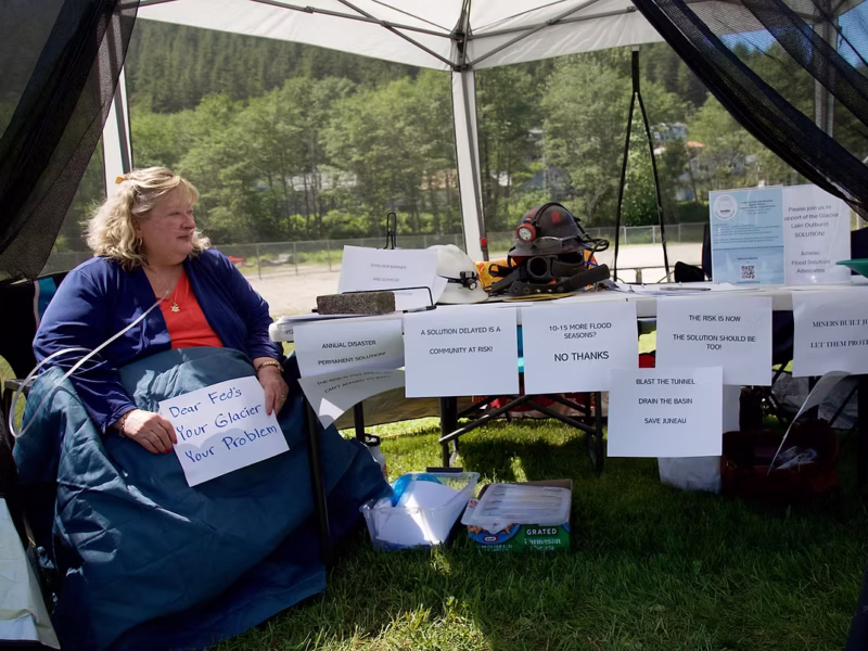 ‘Release the Miners’: Juneau pushes for local mining industry involvement to expedite enduring solution for glacial lake outburst floods