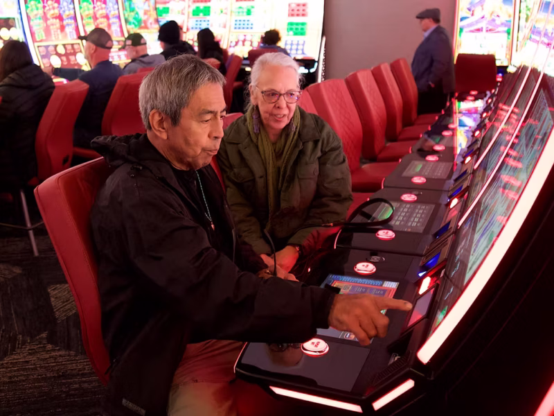 Two Coppers Casino grand opening celebrates payoff for years of effort by tribal officials and family