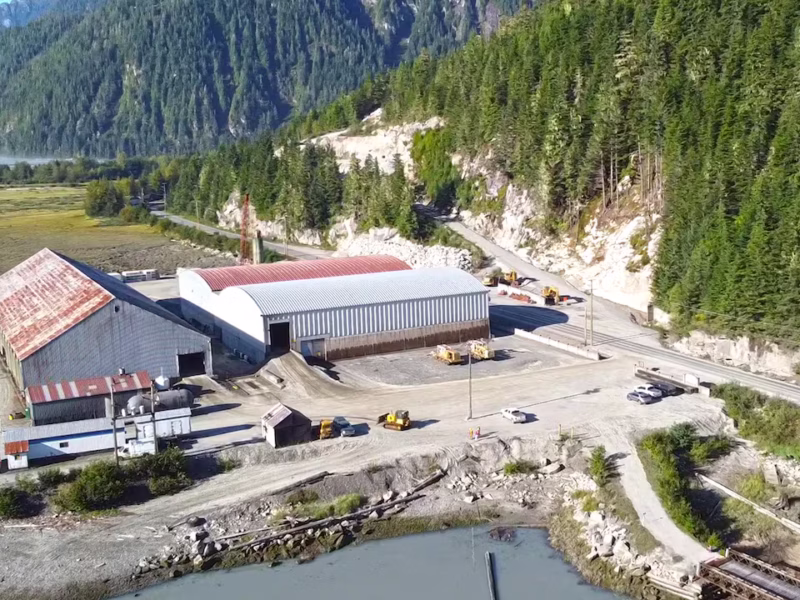 First Nations partnership opens expanded ore shipping operation across from Alaska
